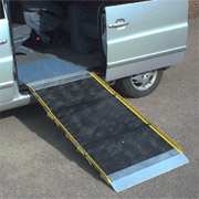 Aluminium Triple Length Fold Scooter Ramp