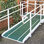 Fibreglass Semi Permanent Ramp (800mm wide)