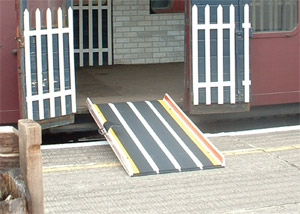 Carbon Fibre Width Folding Ramp