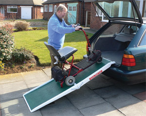 Fibreglass Length Folding Ramp 